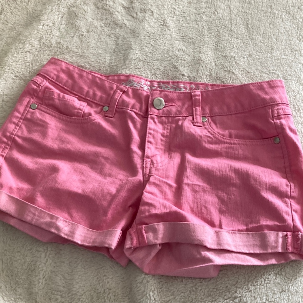Pink Denim Shorts Express